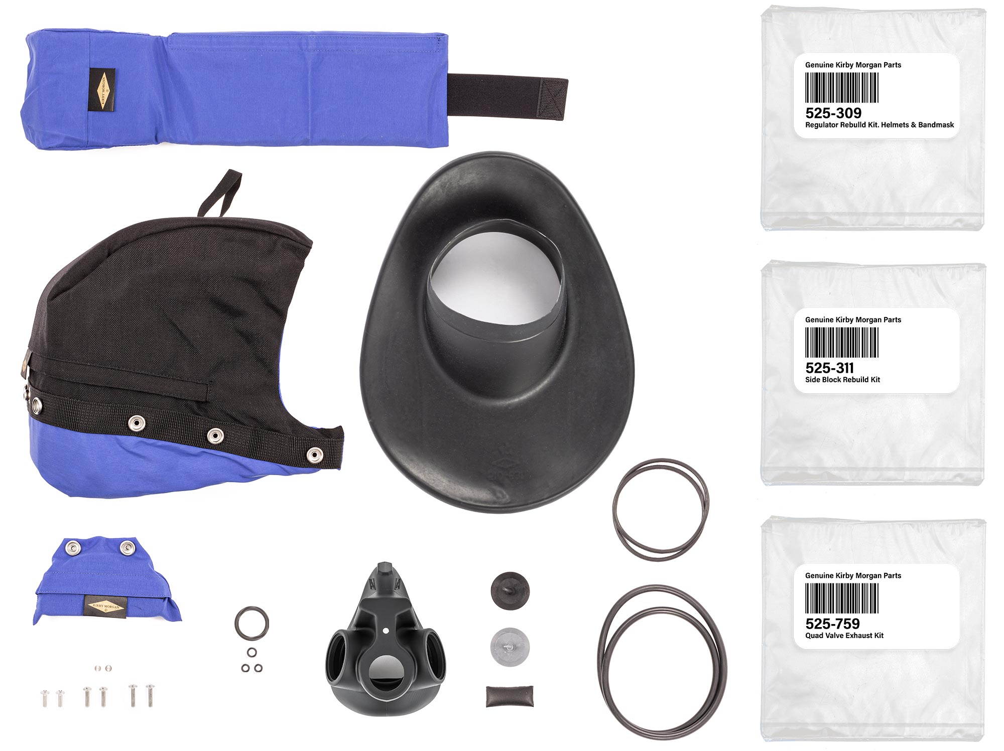 525-322 SL 17C Helmet Spares Kit