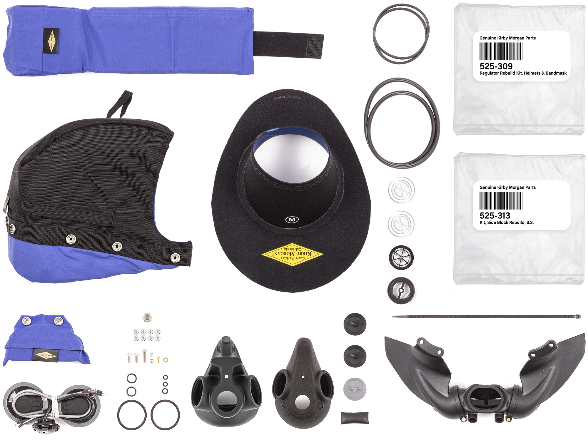 525-381 KM 37SS Helmet Spares Kit